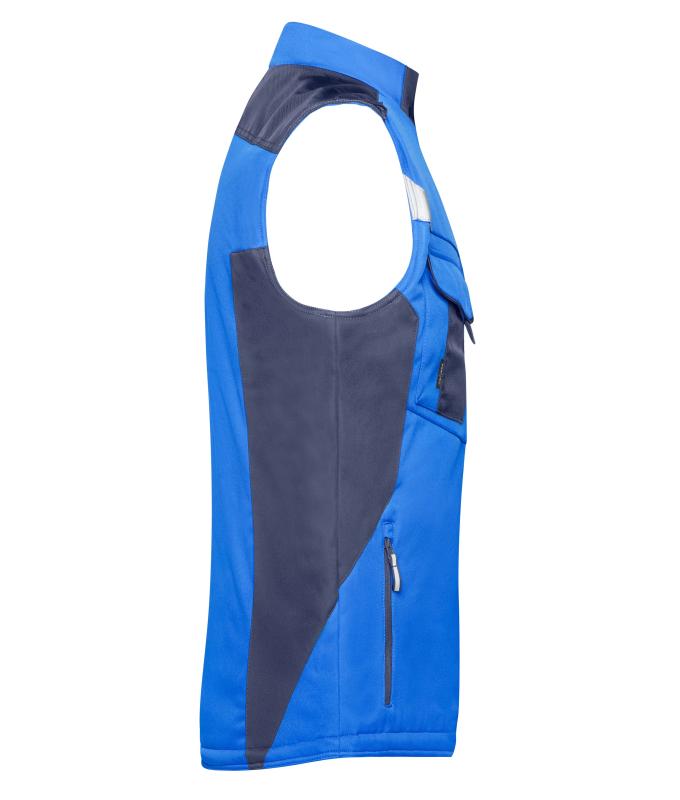 Unisex Craftsmen Softshell Vest - STRONG - Royal/navy 8166