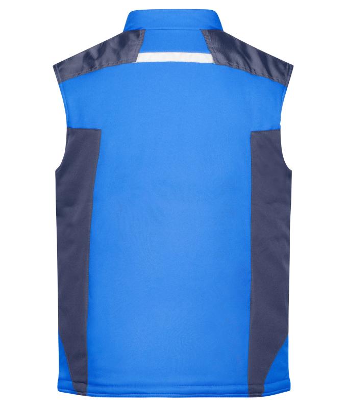 Unisex Craftsmen Softshell Vest - STRONG - Royal/navy 8166