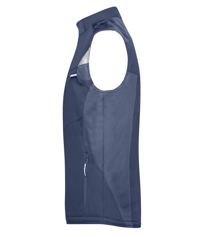 Unisex Craftsmen Softshell Vest - STRONG - Navy/navy 8166