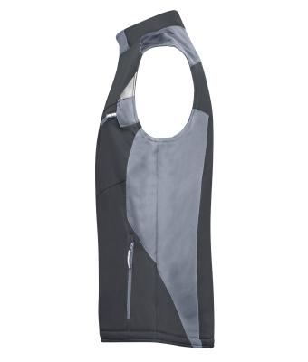 Unisex Craftsmen Softshell Vest - STRONG - Black/carbon 8166