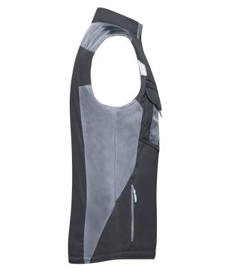 Unisex Craftsmen Softshell Vest - STRONG - Black/carbon 8166