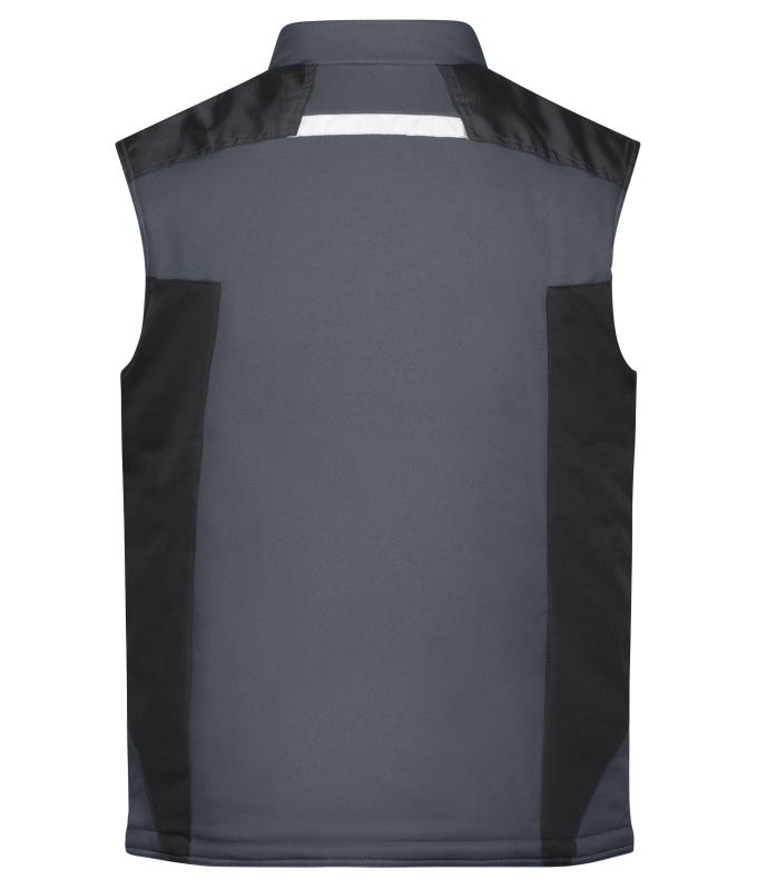Unisex Craftsmen Softshell Vest - STRONG - Carbon/black 8166