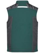Unisex Craftsmen Softshell Vest - STRONG - Dark-green/black 8166