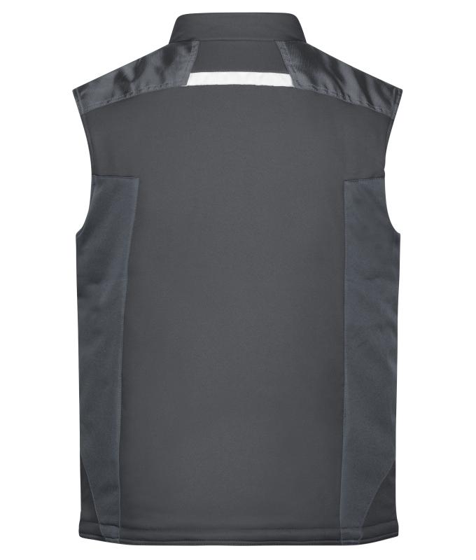 Unisex Craftsmen Softshell Vest - STRONG - Black/black 8166