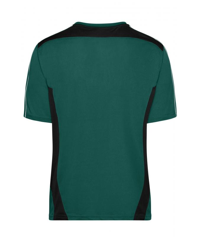 Unisex Craftsmen T-Shirt - STRONG - Dark-green/black 8168