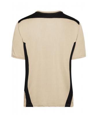 Unisex Craftsmen T-Shirt - STRONG - Stone/black 8168