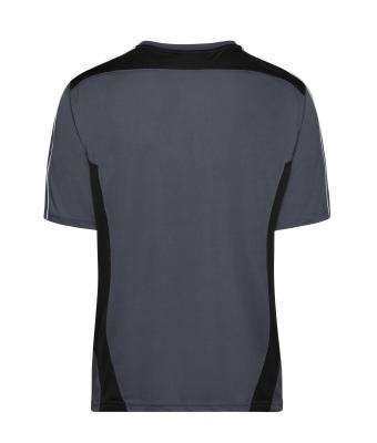 Unisex Craftsmen T-Shirt - STRONG - Carbon/black 8168