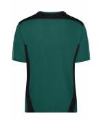 Unisex Craftsmen T-Shirt - STRONG - Dark-green/black 8168
