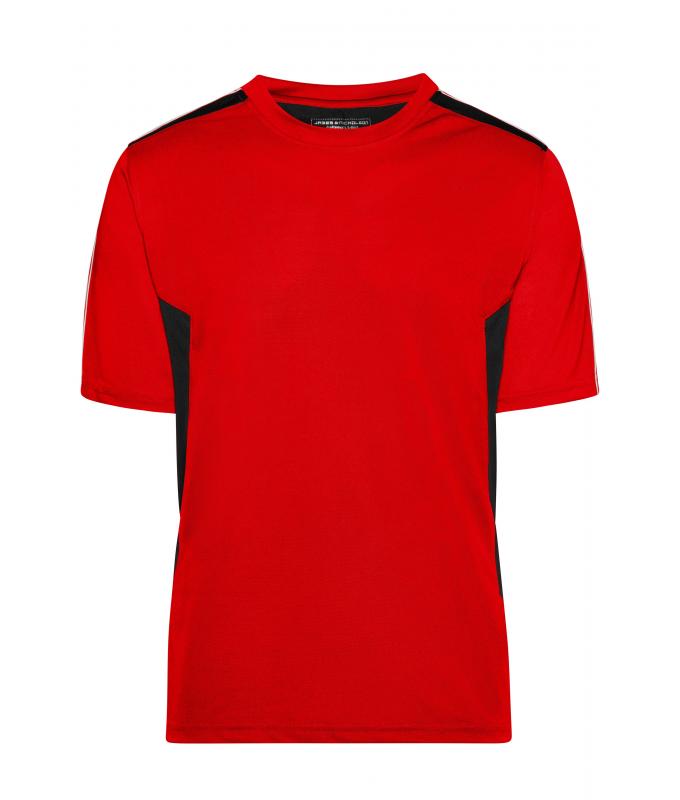 Unisex Craftsmen T-Shirt - STRONG - Red/black 8168