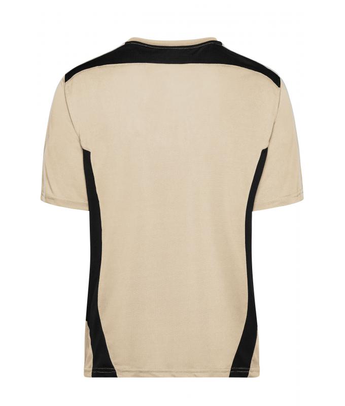 Unisex Craftsmen T-Shirt - STRONG - Stone/black 8168