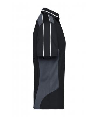 Unisex Craftsmen Poloshirt - STRONG - Black/carbon 8167