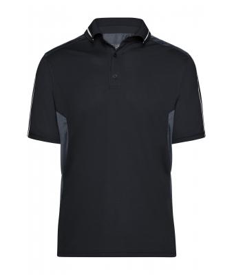Unisex Craftsmen Poloshirt - STRONG - Black/carbon 8167