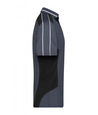 Unisex Craftsmen Poloshirt - STRONG - Carbon/black 8167