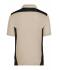Unisex Craftsmen Poloshirt - STRONG - Stone/black 8167