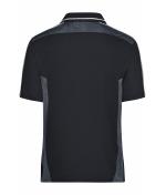 Unisex Craftsmen Poloshirt - STRONG - Black/carbon 8167