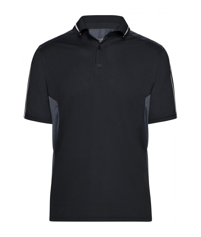 Unisex Craftsmen Poloshirt - STRONG - Black/carbon 8167