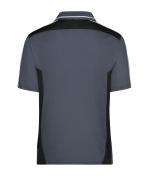Unisex Craftsmen Poloshirt - STRONG - Carbon/black 8167