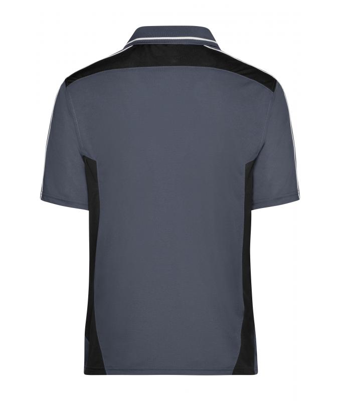 Unisex Craftsmen Poloshirt - STRONG - Carbon/black 8167