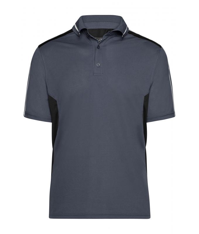 Unisex Craftsmen Poloshirt - STRONG - Carbon/black 8167
