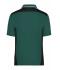 Unisex Craftsmen Poloshirt - STRONG - Dark-green/black 8167