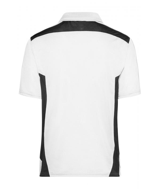 Unisex Craftsmen Poloshirt - STRONG - White/carbon 8167
