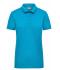 Damen Ladies' Workwear Polo Turquoise 8170