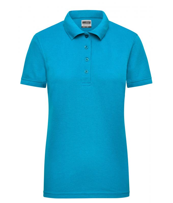 Damen Ladies' Workwear Polo Turquoise 8170