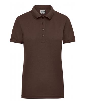 Damen Ladies' Workwear Polo Brown 8170