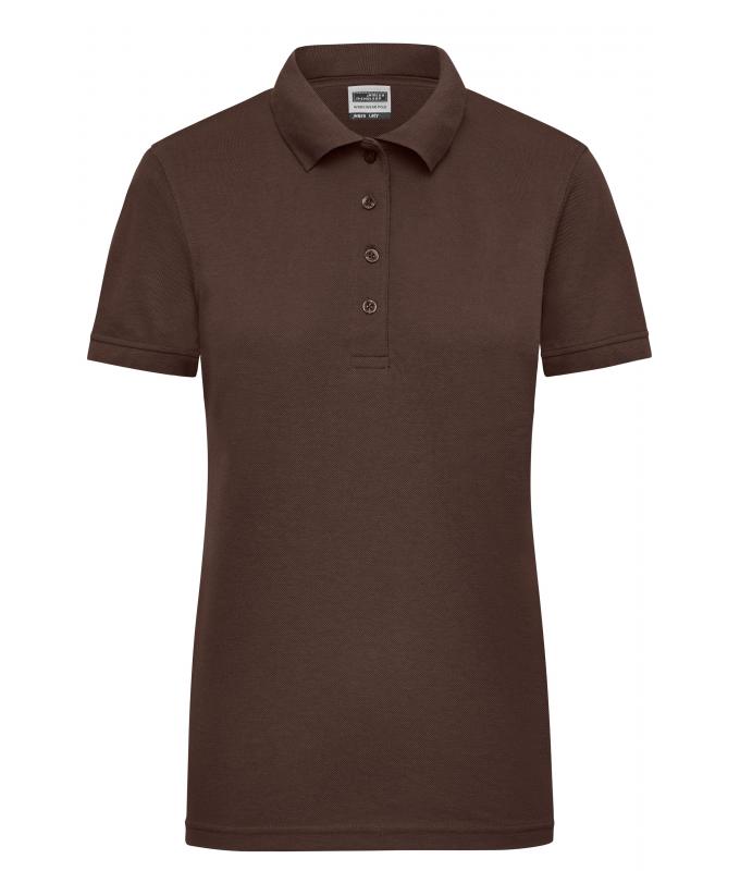 Damen Ladies' Workwear Polo Brown 8170