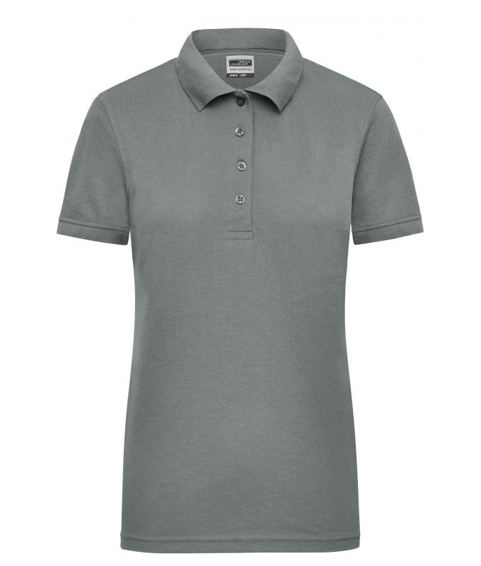 Damen Ladies' Workwear Polo Dark-grey 8170