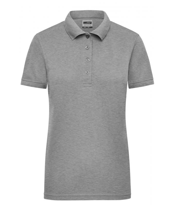Damen Ladies' Workwear Polo Grey-heather 8170
