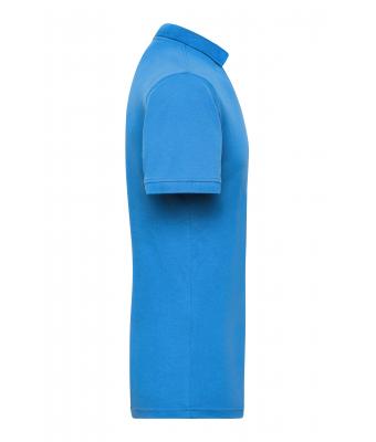 Men Men's Workwear Polo Aqua 8171