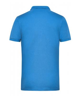 Men Men's Workwear Polo Aqua 8171