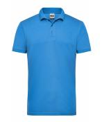 Men Men's Workwear Polo Aqua 8171