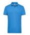 Men Men's Workwear Polo Aqua 8171