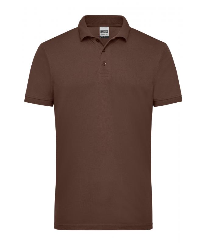 Herren Men's Workwear Polo Brown 8171
