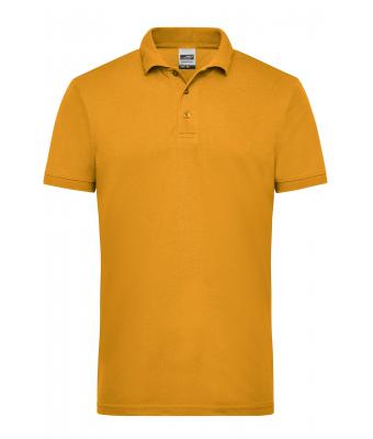 Herren Men's Workwear Polo Gold-yellow 8171