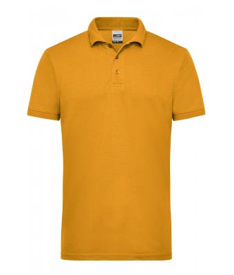 Men Men's Workwear Polo Gold-yellow 8171