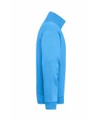 Unisex Workwear Half-Zip Sweat Aqua 8172