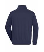 Unisex Workwear Half-Zip Sweat Navy 8172