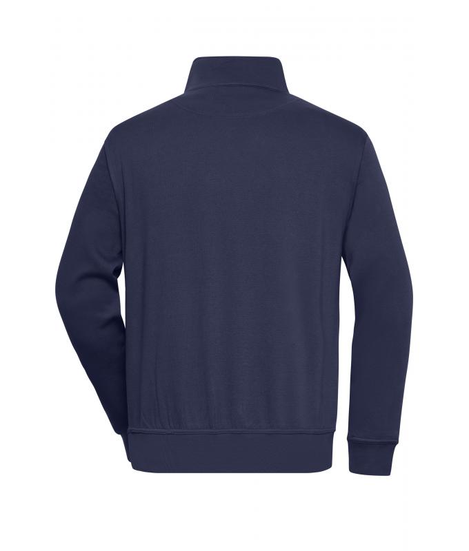 Unisex Workwear Half-Zip Sweat Navy 8172