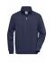 Unisex Workwear Half Zip Sweat Navy 8172