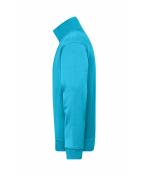 Unisex Workwear Half-Zip Sweat Turquoise 8172