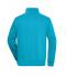 Unisex Workwear Half Zip Sweat Turquoise 8172