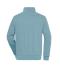 Unisex Workwear Half-Zip Sweat Steel-blue 8172