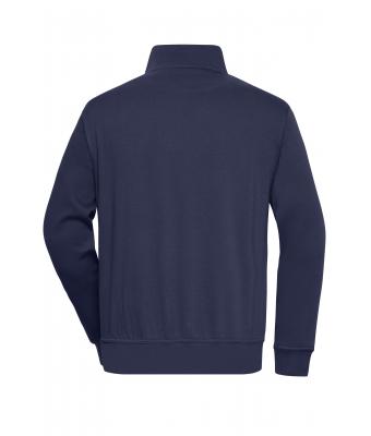 Unisex Workwear Half-Zip Sweat Navy 8172