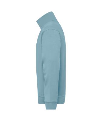 Unisex Workwear Half-Zip Sweat Steel-blue 8172