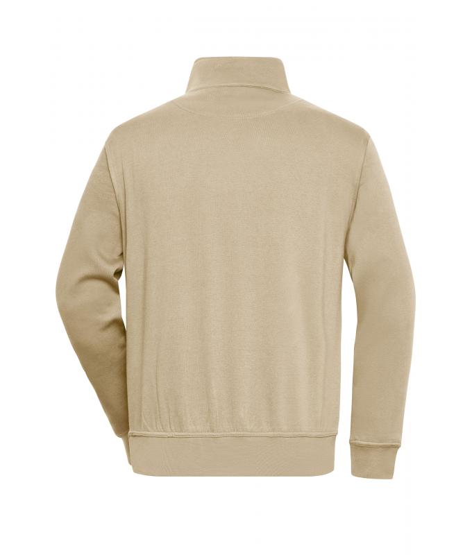 Unisex Workwear Half-Zip Sweat Stone 8172