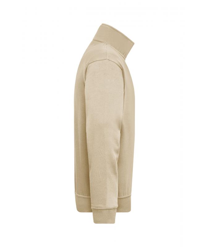 Unisex Workwear Half-Zip Sweat Stone 8172