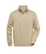Unisex Workwear Half-Zip Sweat Stone 8172